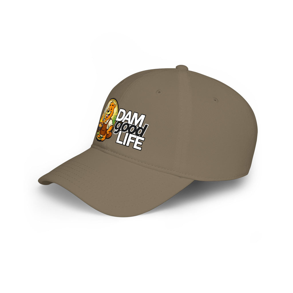 Swanky Beaver Grilling "DAMgoodLIFE" Baseball Cap — Vintage Game Day Hat