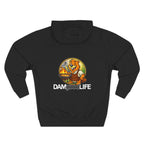 Hoodie "DAMgoodLIFE" Grilling — Cozy Graphic Pullover with Swanky Beaver