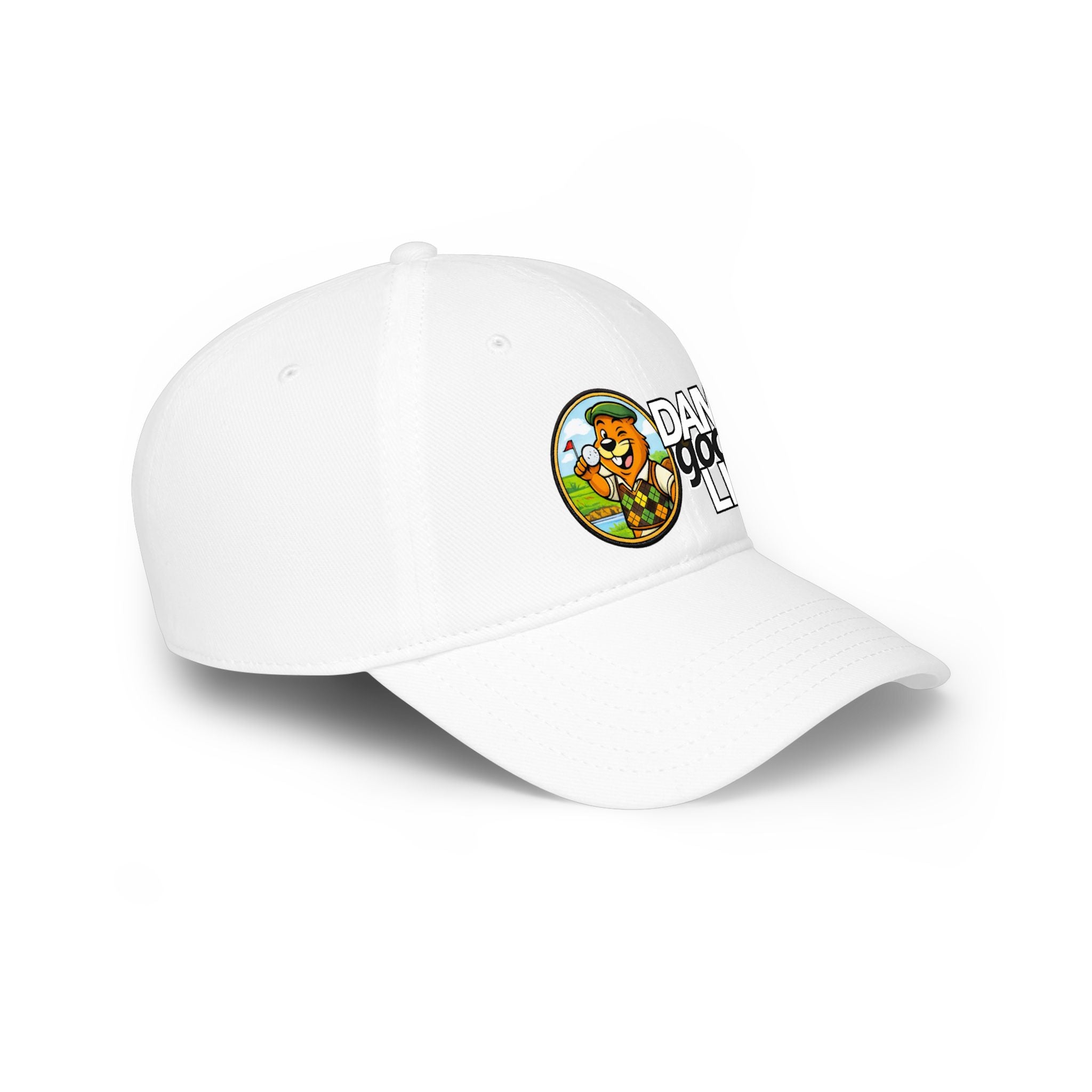 Swanky Beaver Golfing "DAMgoodLIFE" Baseball Cap — Vintage Game Day Hat