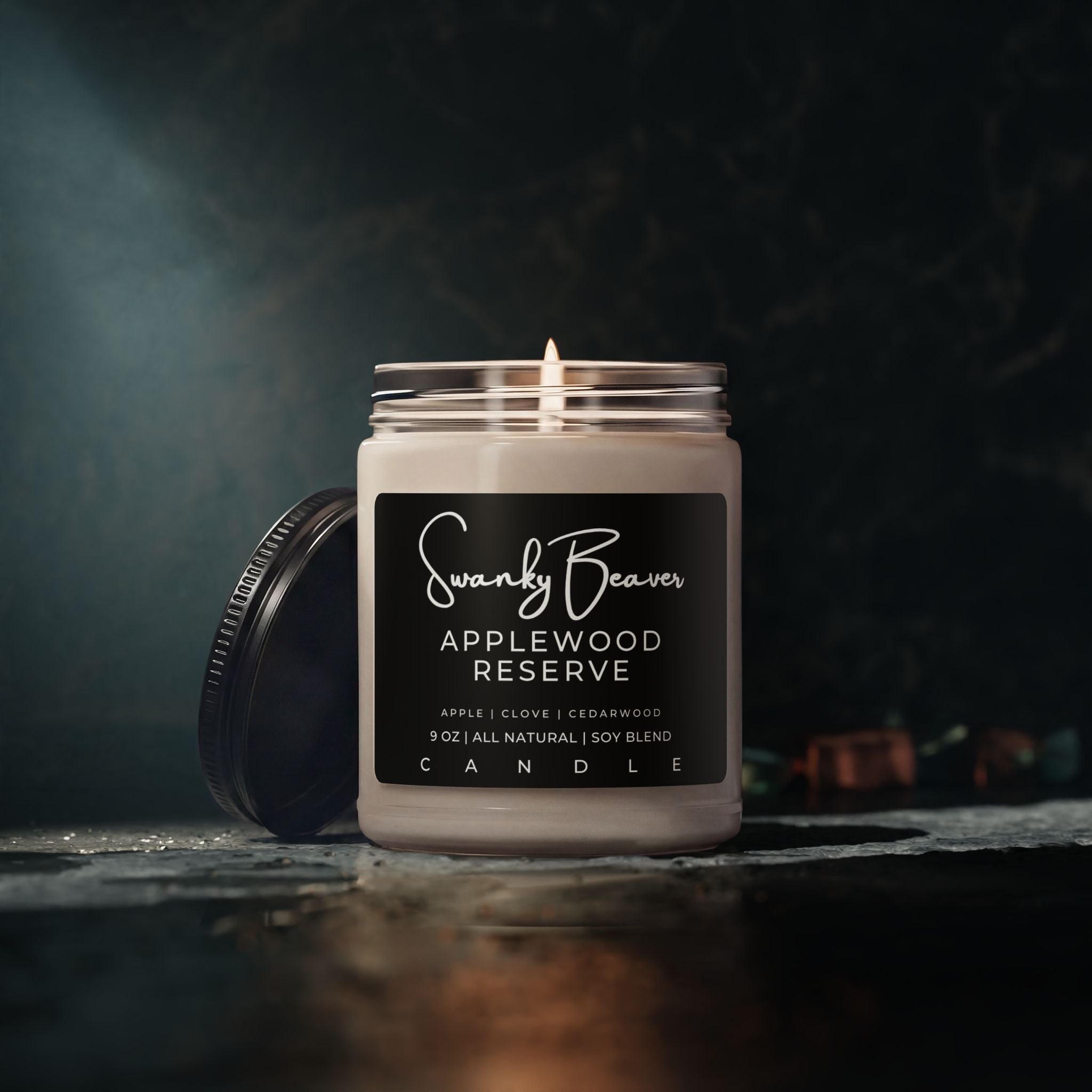 Scented Soy Candle — 9oz | Swanky Beaver