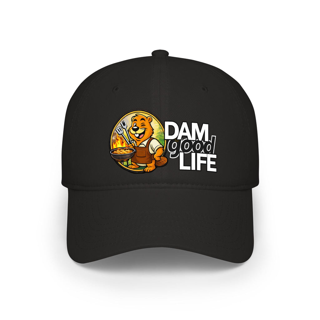 Swanky Beaver Grilling "DAMgoodLIFE" Baseball Cap — Vintage Game Day Hat