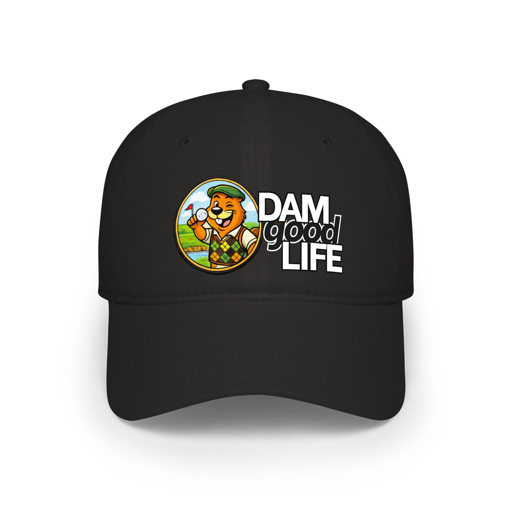 Swanky Beaver Golfing "DAMgoodLIFE" Baseball Cap — Vintage Game Day Hat