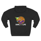 Hoodie "DAMgoodLIFE" Martini — Cozy Graphic Pullover with Swanky Beaver