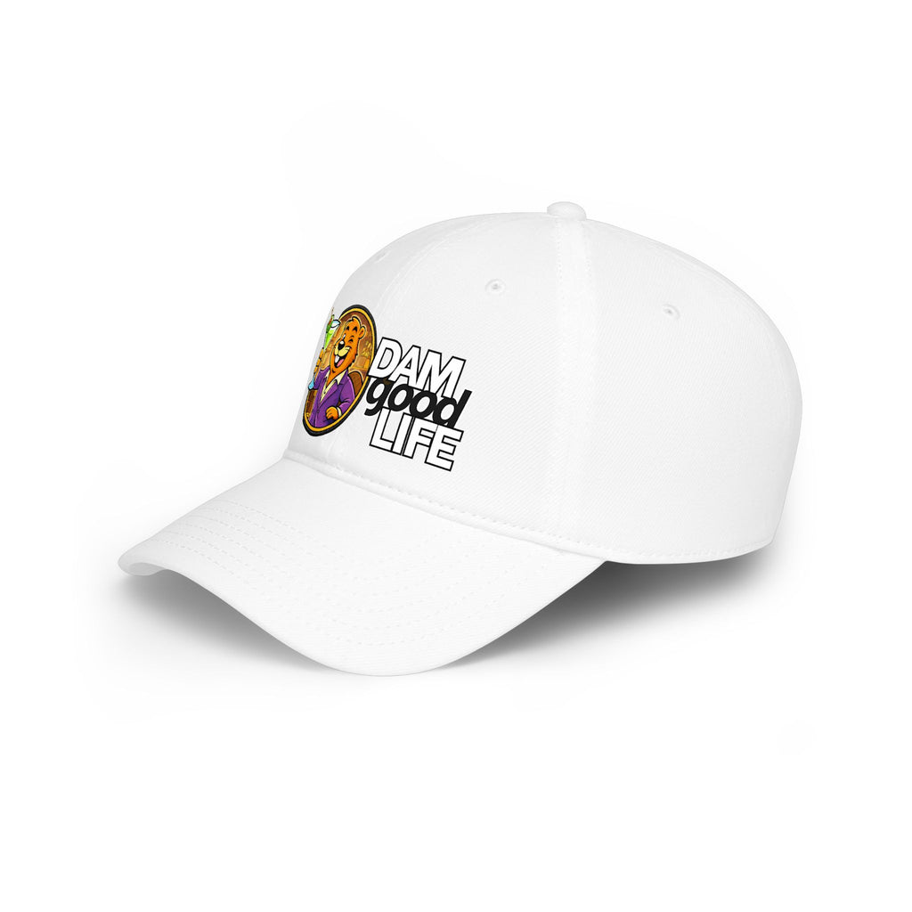 Swanky Beaver Martini "DAMgoodLIFE" Baseball Cap — Vintage Game Day Hat