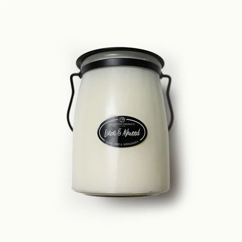 Linen & Ashwood - 22oz Butter Jar Candle