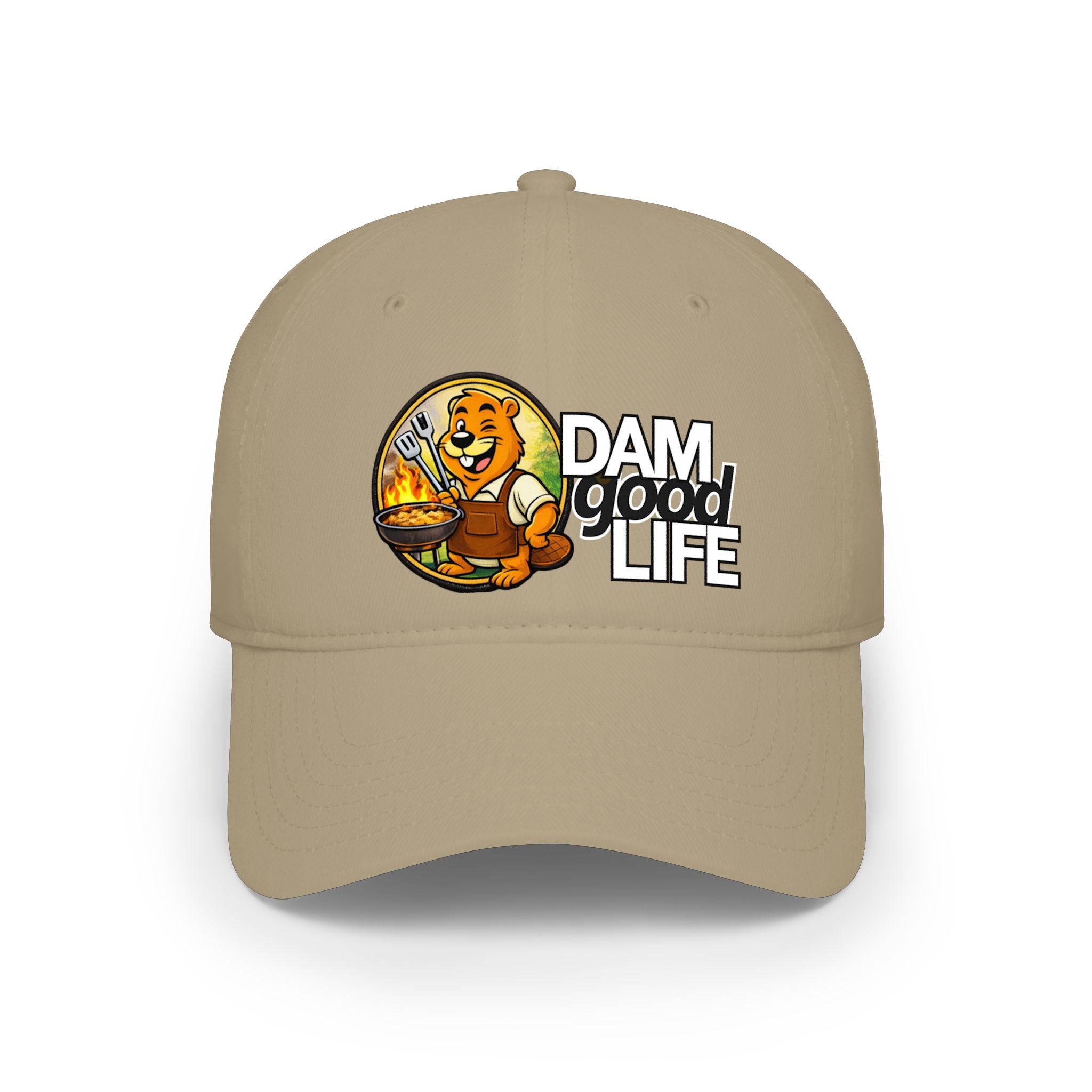 Swanky Beaver Grilling "DAMgoodLIFE" Baseball Cap — Vintage Game Day Hat