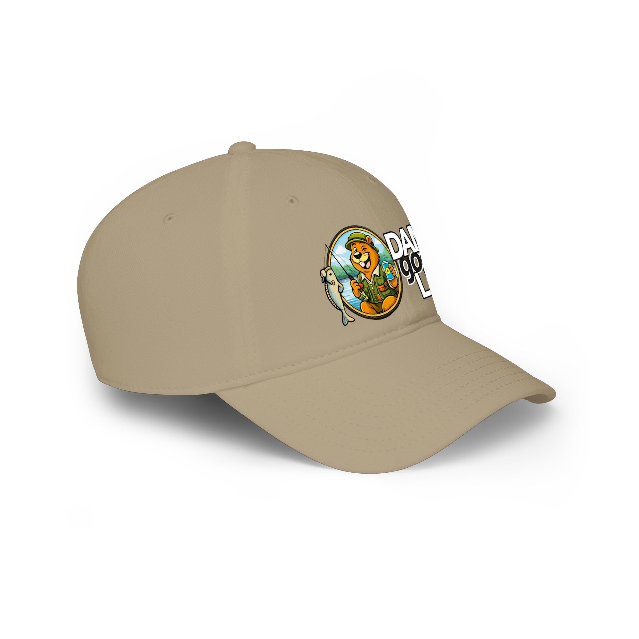 Swanky Beaver Fishing "DAMgoodLIFE" Baseball Cap — Vintage Game Day Hat