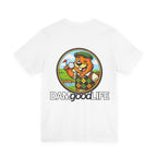 "DAMgoodLIFE" Golfing Swanky Beaver T-Shirt | Swanky Beaver Graphic Tee