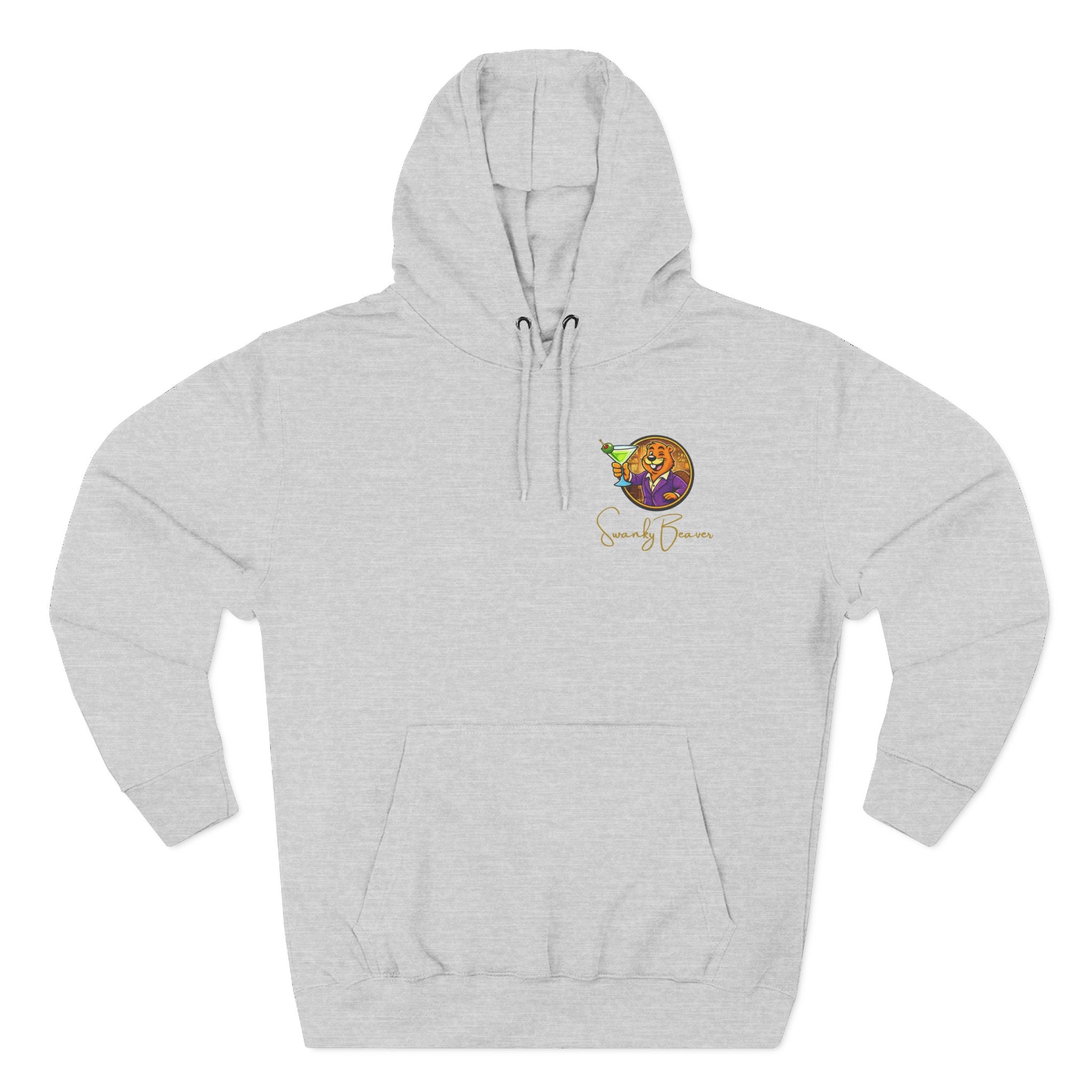 Hoodie "DAMgoodLIFE" Martini — Cozy Graphic Pullover with Swanky Beaver