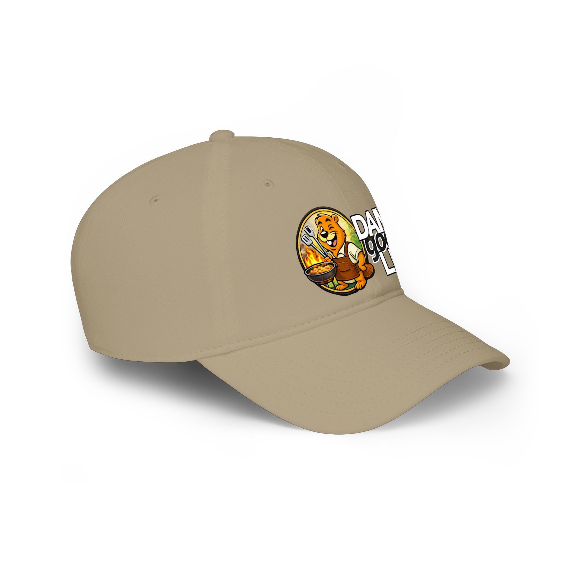 Swanky Beaver Grilling "DAMgoodLIFE" Baseball Cap — Vintage Game Day Hat