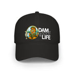 Swanky Beaver Fishing "DAMgoodLIFE" Baseball Cap — Vintage Game Day Hat