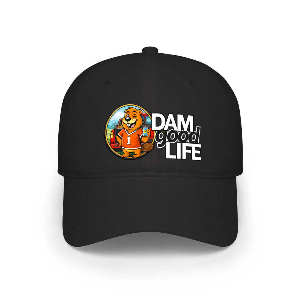Swanky Beaver Tailgating "DAMgoodLIFE" Baseball Cap — Vintage Game Day Hat