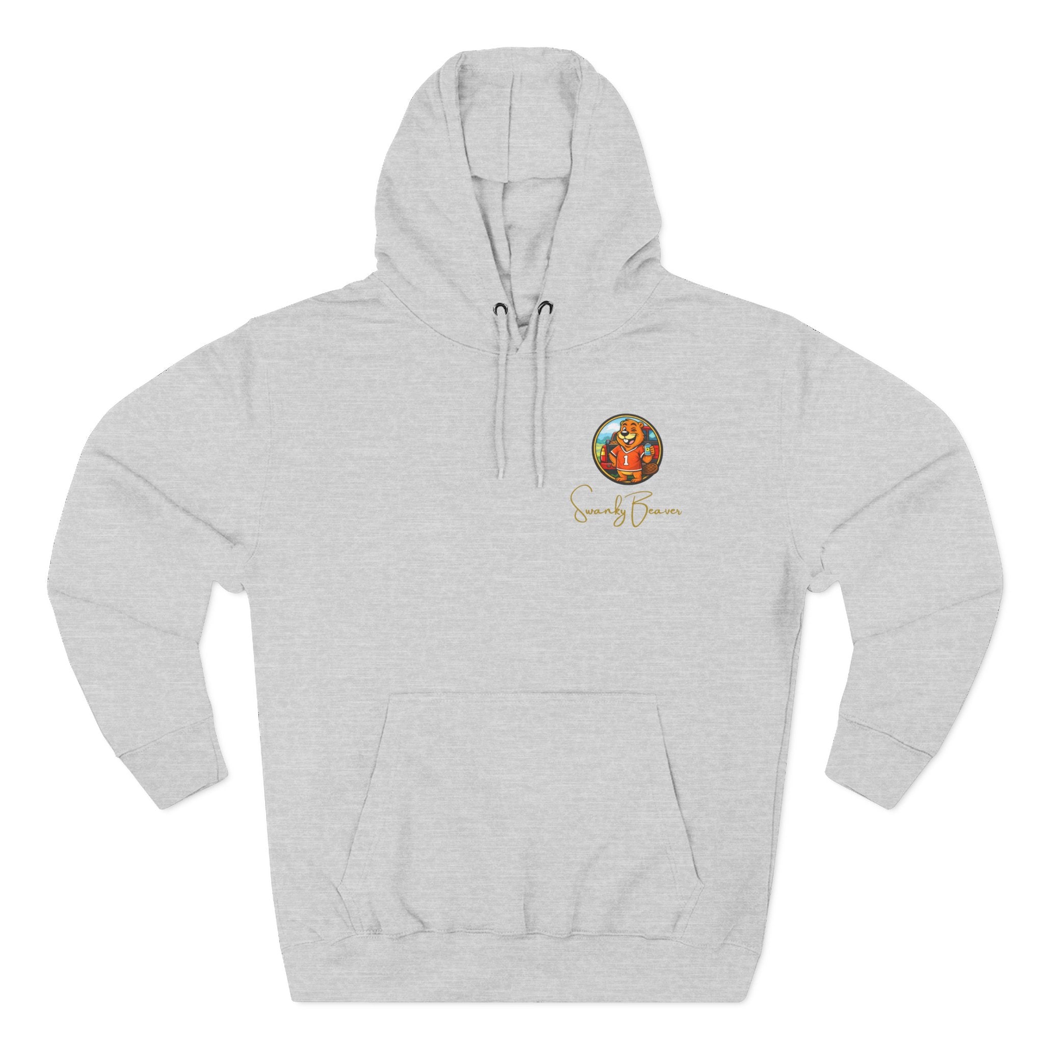 Hoodie "DAMgoodLIFE" Tailgating — Cozy Graphic Pullover with Swanky Beaver
