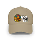 Swanky Beaver Camping "DAMgoodLIFE" Baseball Cap — Vintage Game Day Hat