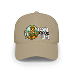 Swanky Beaver Fishing "DAMgoodLIFE" Baseball Cap — Vintage Game Day Hat