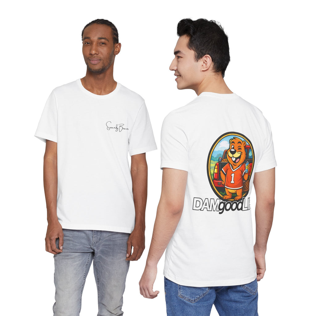 "DAMgoodLIFE" T-Shirt Tailgating Swanky Beaver | Swanky Beaver Graphic Tee