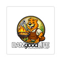 DAMgoodLIFE Grilling Beaver Sticker — Grilling Vinyl Kiss-Cut