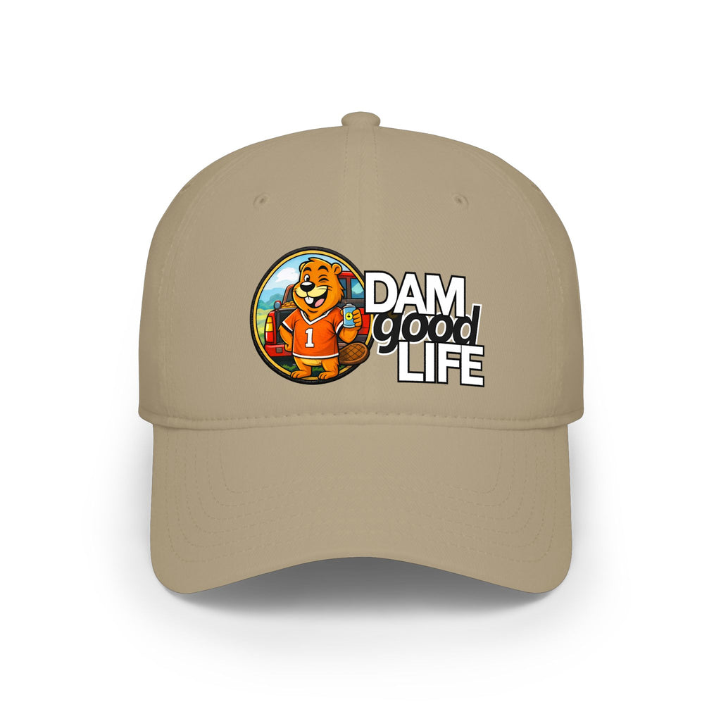 Swanky Beaver Tailgating "DAMgoodLIFE" Baseball Cap — Vintage Game Day Hat