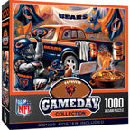 Game Day 1000 Piece Puzzles - Indiana University, Ohio State, Cubs, and Bears