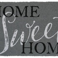 Coir Doormat - Home Sweet Home Gray