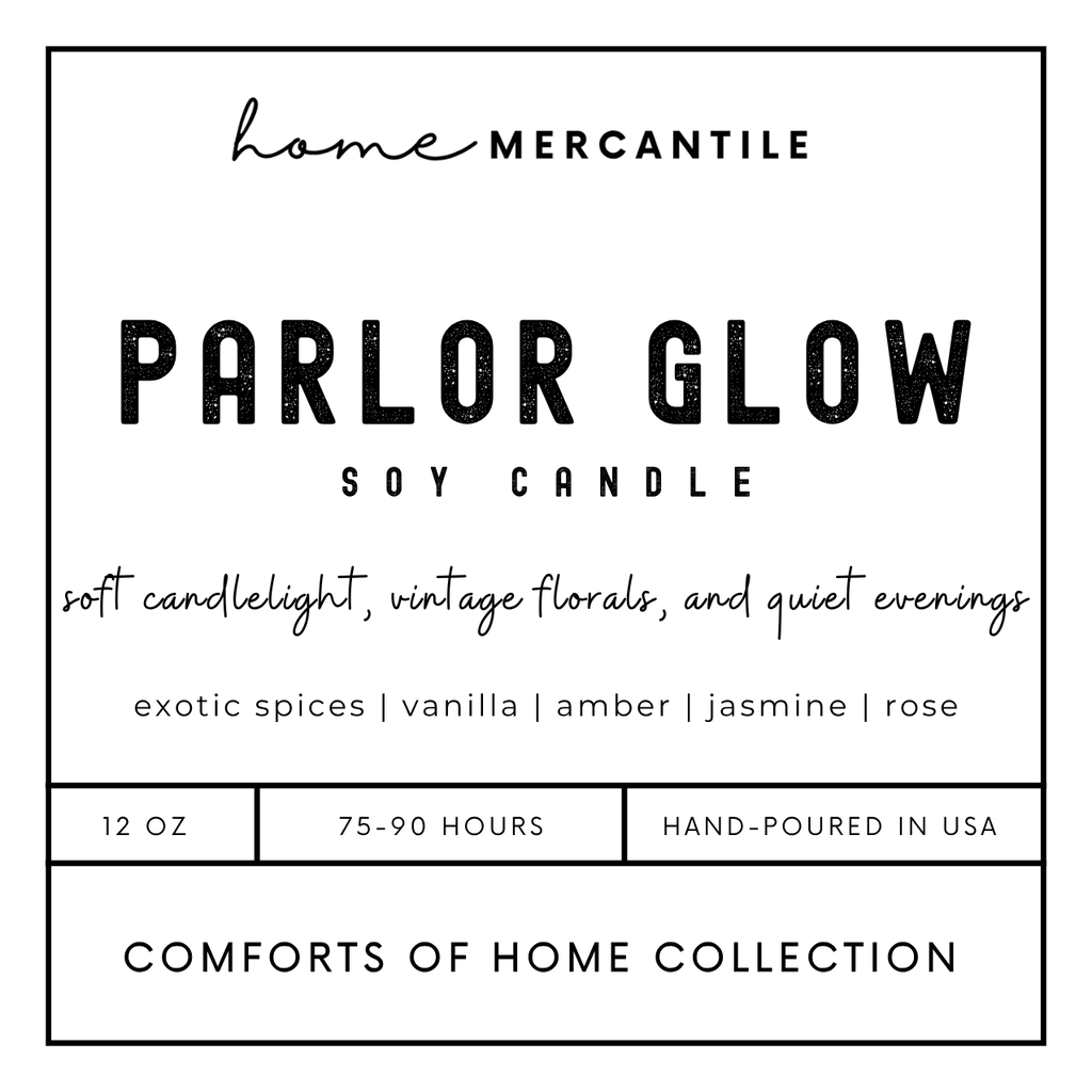 Candle - Home Mercantile Exclusive "Comforts of Home Collection"