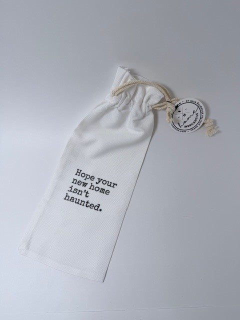 Customizable Canvas Bottle Bag