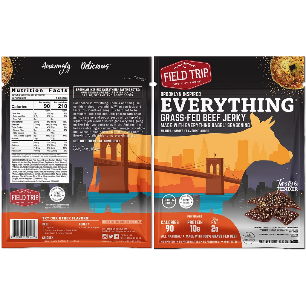 Field Trip Beef Jerky - 4 varieties