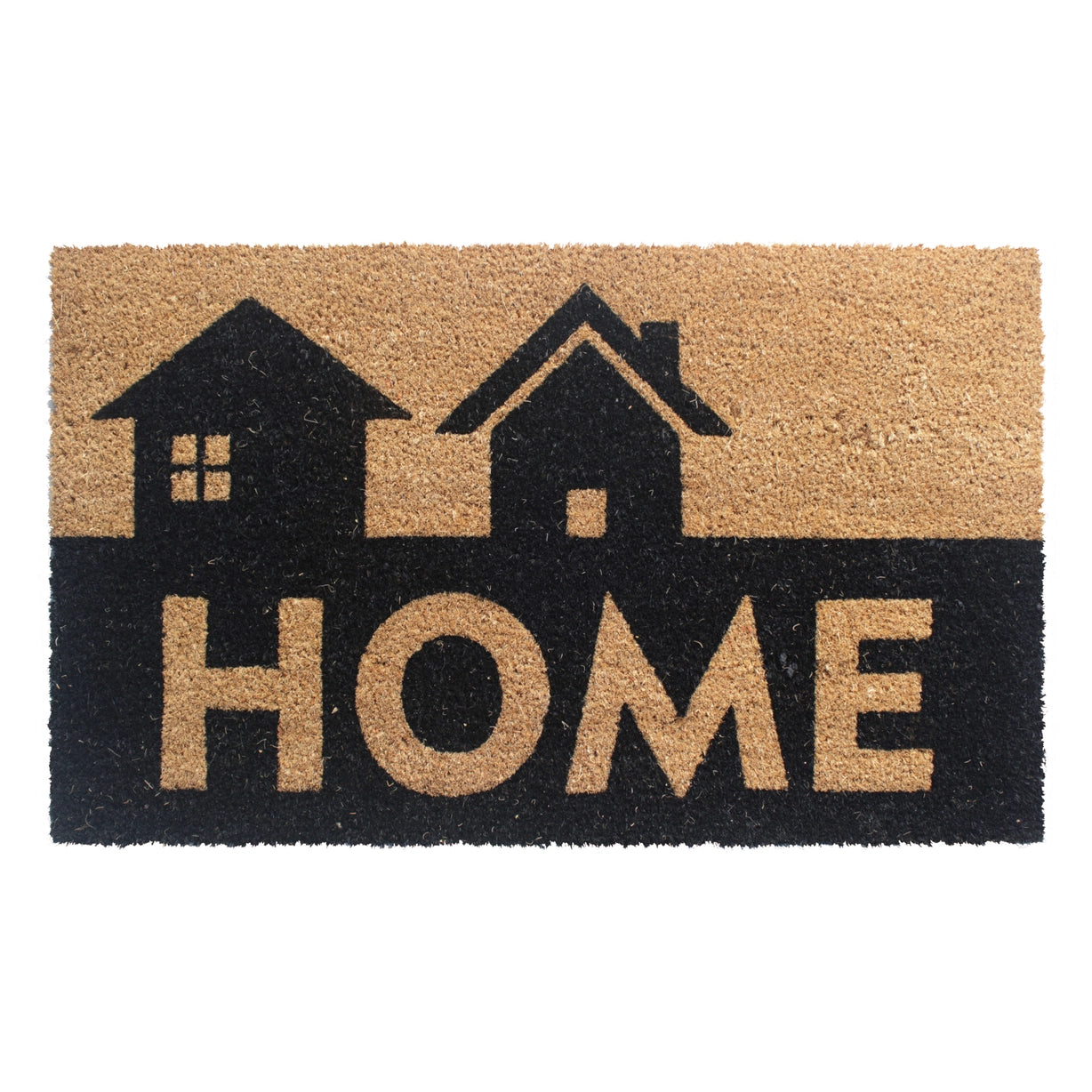 Coir Doormat - Home Silhouette