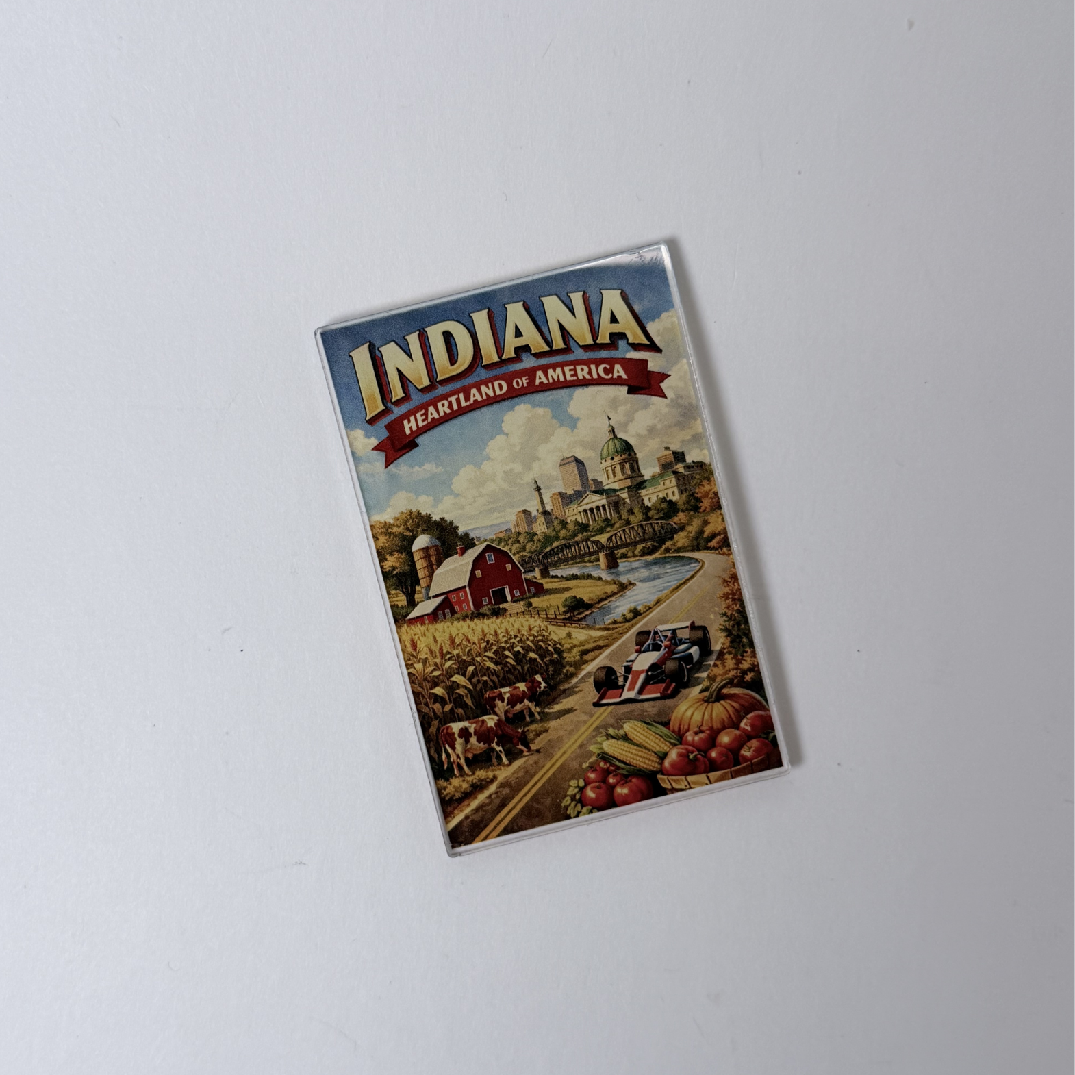 Indiana Crossroads of America Travel Poster Merchandise