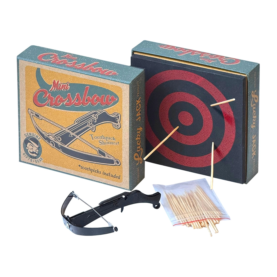 MIni-Crossbow Toothpick Shooter