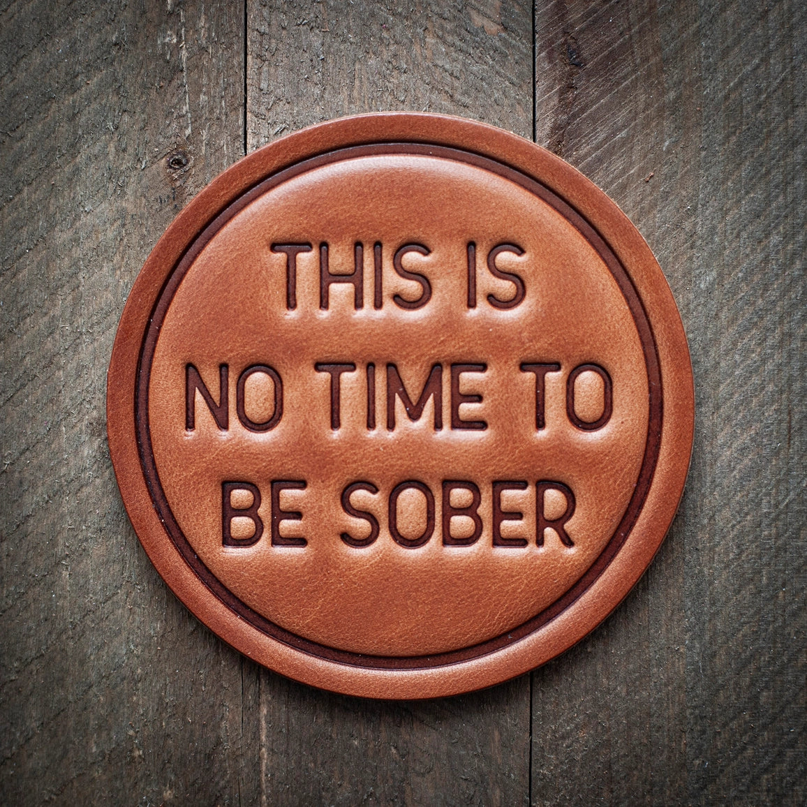 Leather Coaster