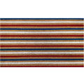 Coir Doormat - Stripes (red, white, blue)
