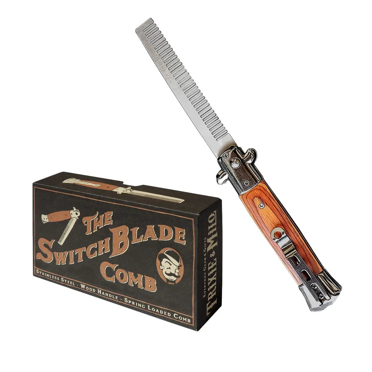 The Switchblade Comb