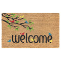 Coir Doormat - Welcome Birds